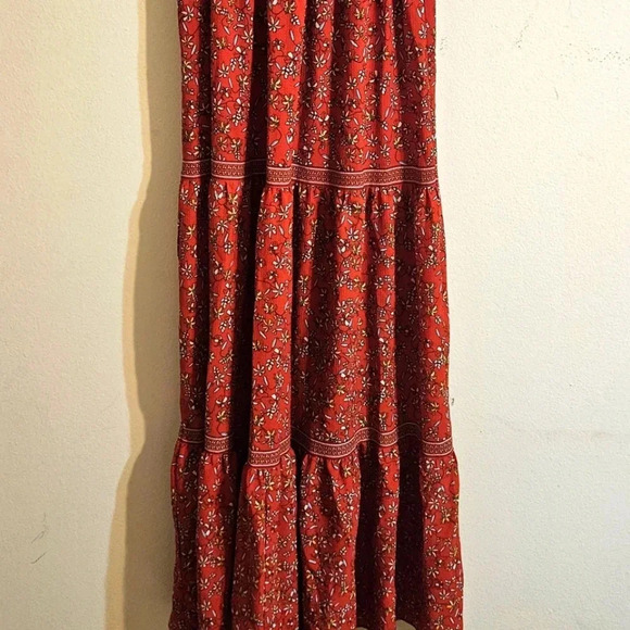 Max Studio Tiered Floral Maxi Dress - Picture 7 of 7